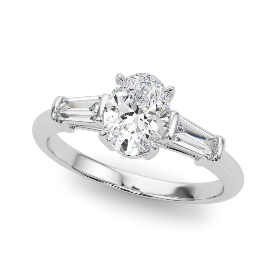 Engagement Rings/New Bridal,New Styles,Engagement Rings/Fancy Shape Melee/Baguette,Engagement Rings/3 Stone/Baguette