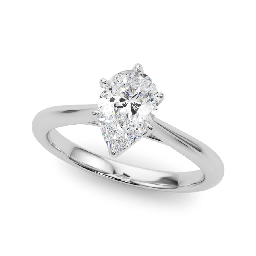 Engagement Rings/Solitaires/Pear