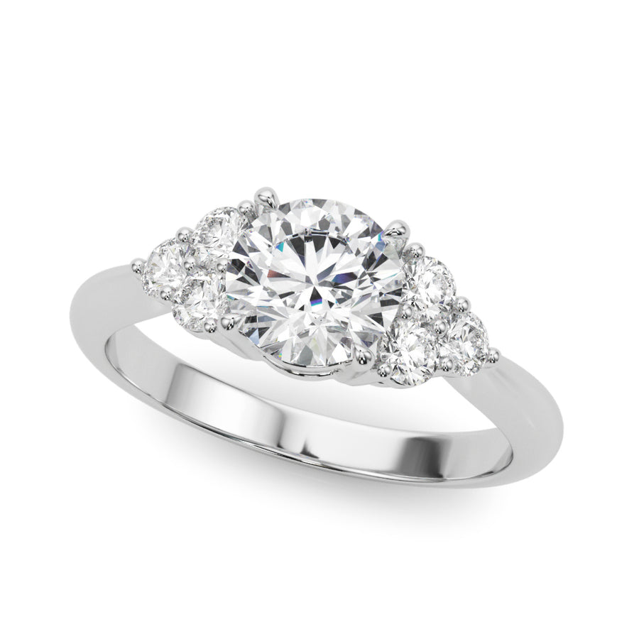 Engagement Rings/New Bridal,New Styles,Engagement Rings/Cluster Sides