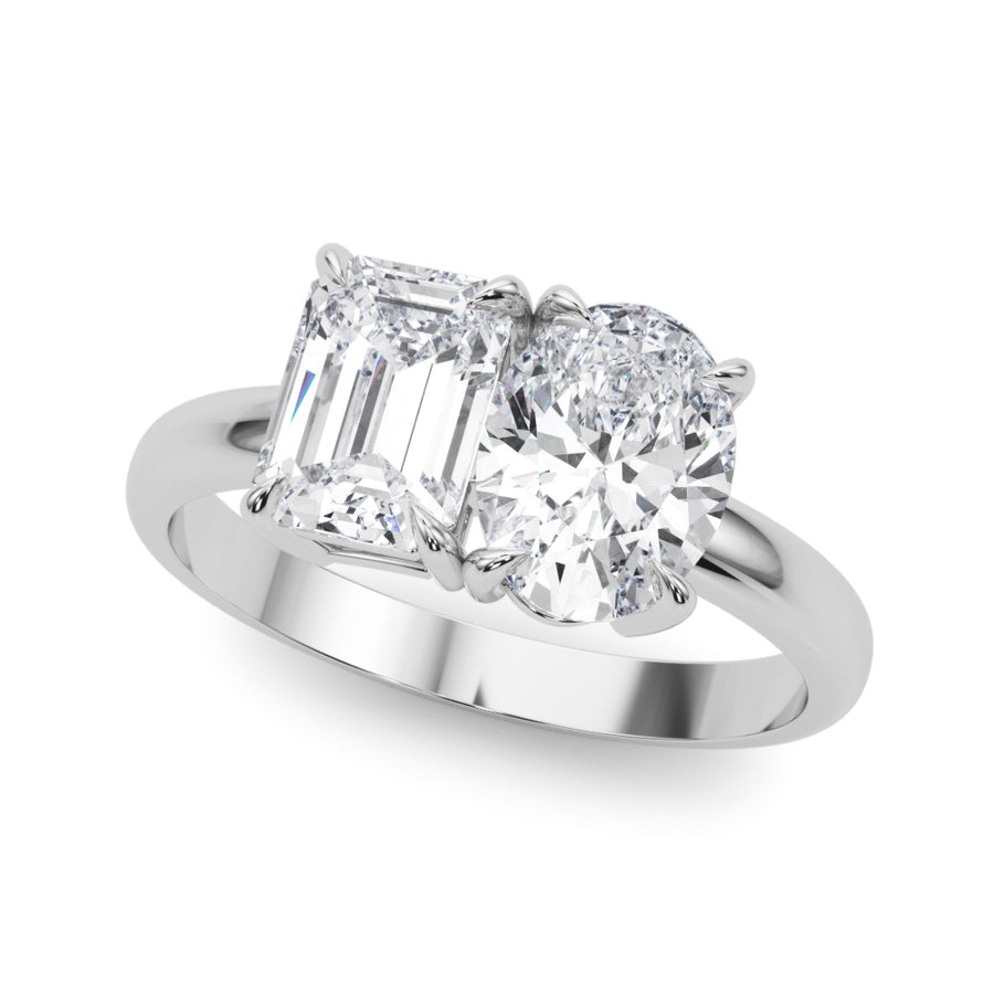 New Styles,Engagement Rings/Contemporary,Engagement Rings/Two-Stone Rings,Fashion Rings/Two-Stone Rings