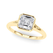 SOLITAIRE ASSCHER BEZEL SET - Image 8