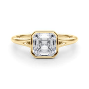 SOLITAIRE ASSCHER BEZEL SET - Image 3