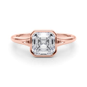 SOLITAIRE ASSCHER BEZEL SET - Image 4