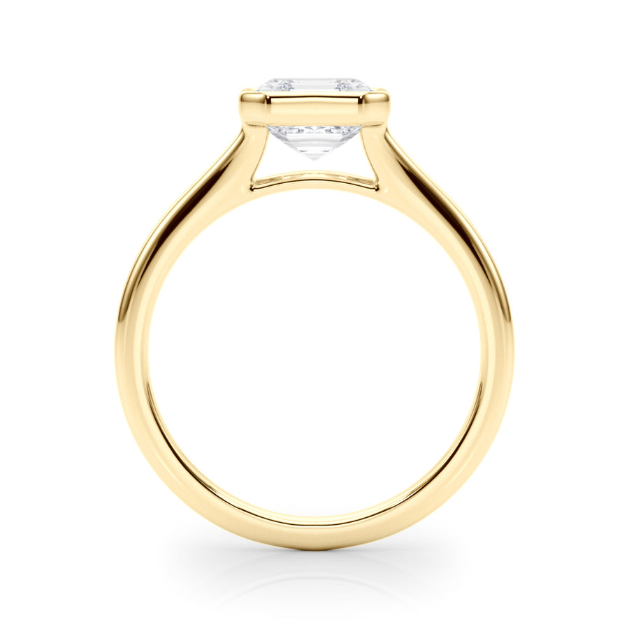 SOLITAIRE ASSCHER BEZEL SET - Image 9