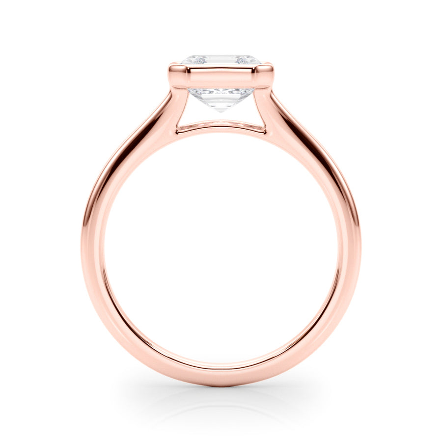 SOLITAIRE ASSCHER BEZEL SET - Image 5