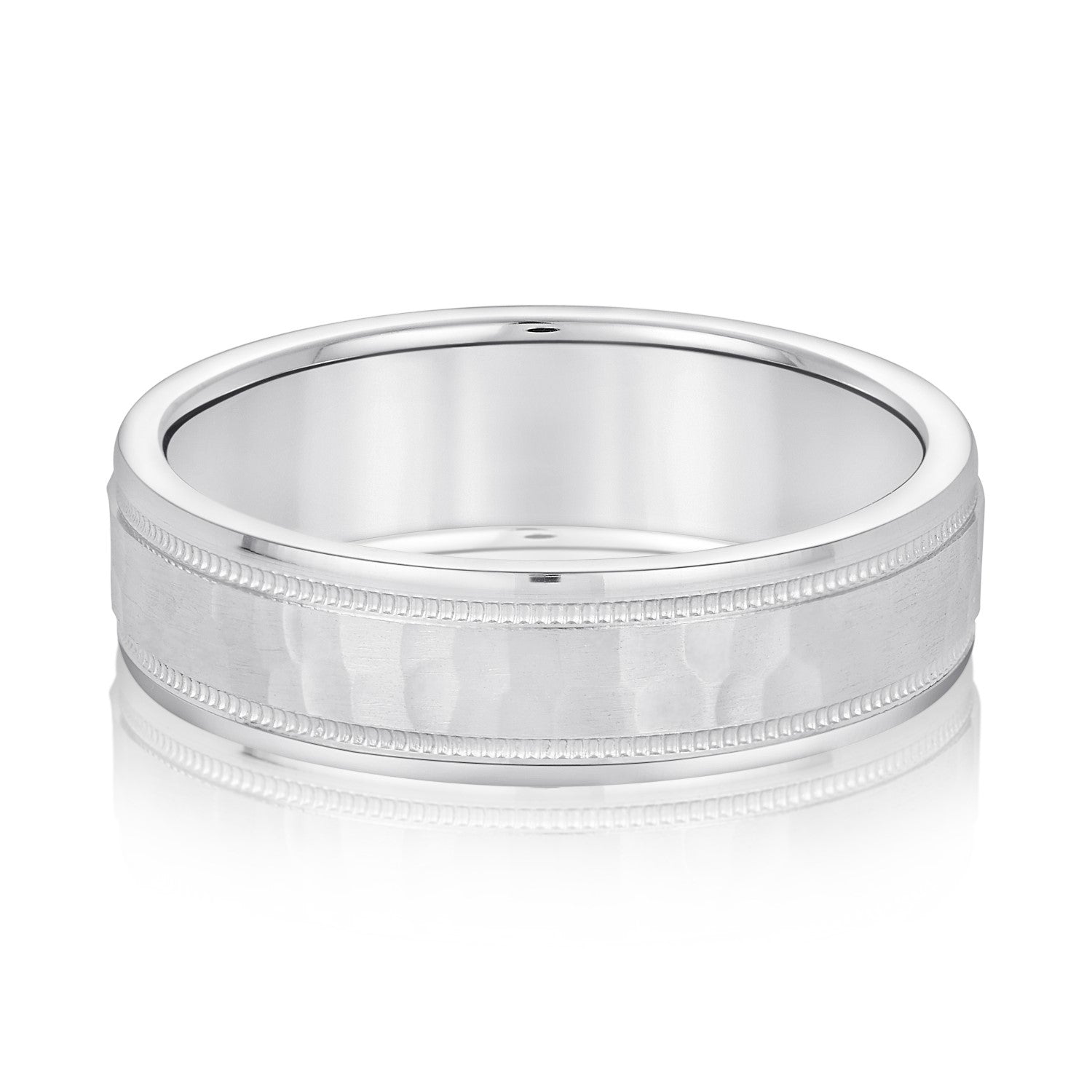 Classic 8 Millimeter Men's Wedding Band in Polished Finish