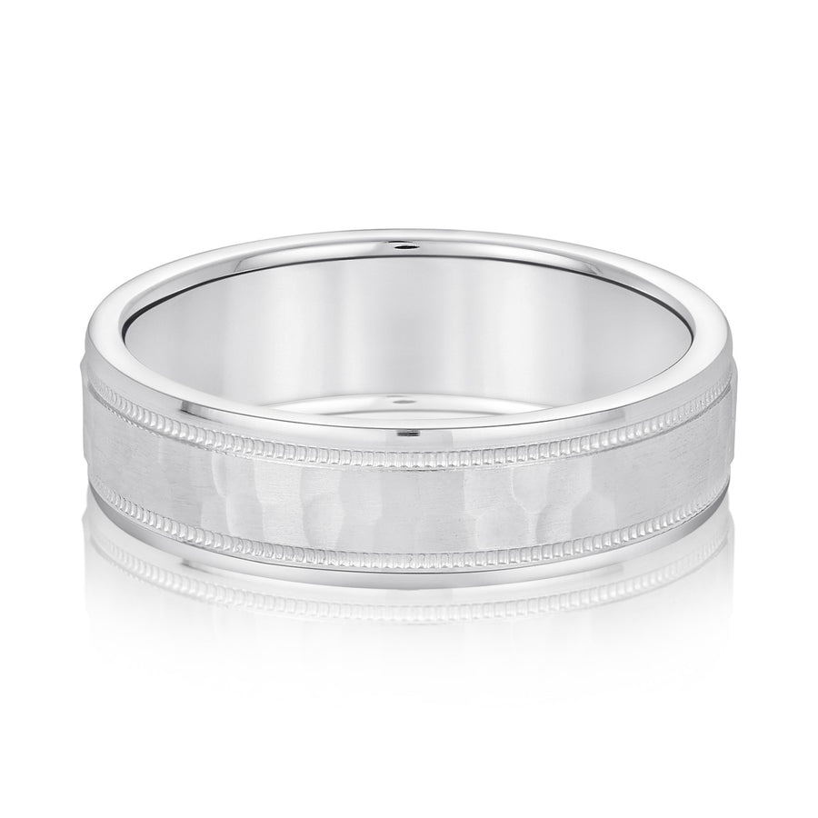 Classic 8 Millimeter Men's Wedding Band in Polished Finish