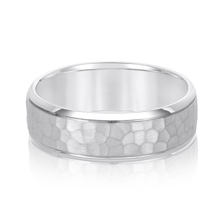 Classic 7 Millimeter Comfort-Fit Men's Wedding Band in Polished Finish