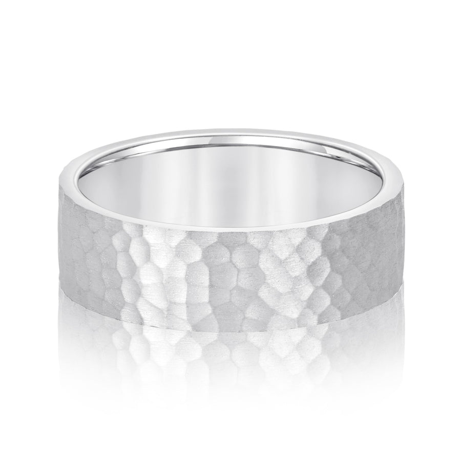Classic Men's 8 Millimeter Comfort Fit Wedding Band in Polished Finish