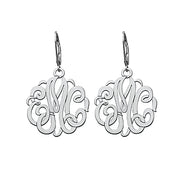25MM MONOGRAM LEVER BACK EARRING - Image 3