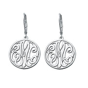 25MM MONOGRAM LEVER BACK EARRING - Image 5