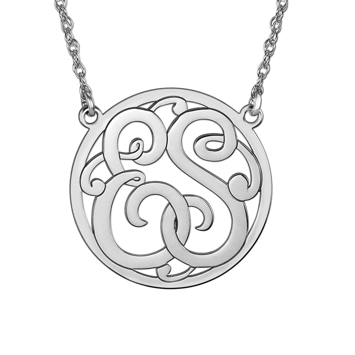 Personalized Jewelry/Monograms/Pendants,Collections/Personalized Jewelry/Monograms/Pendants,Collections/Monogram Collection/Pendants,Pendants/Monograms and Disks