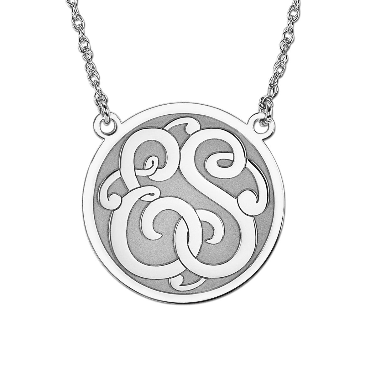 Personalized Jewelry/Monograms/Pendants,Collections/Personalized Jewelry/Monograms/Pendants,Collections/Monogram Collection/Pendants,Pendants/Monograms and Disks
