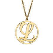 SINGLE LETTER W/IN CIRCLE - Image 3
